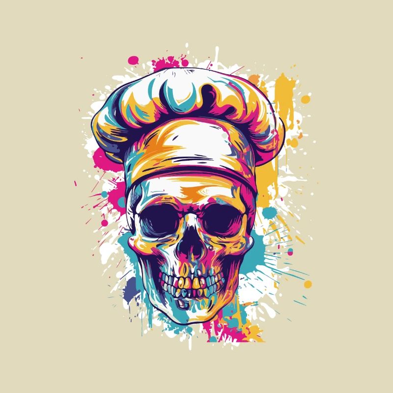 Chef Chef Skull