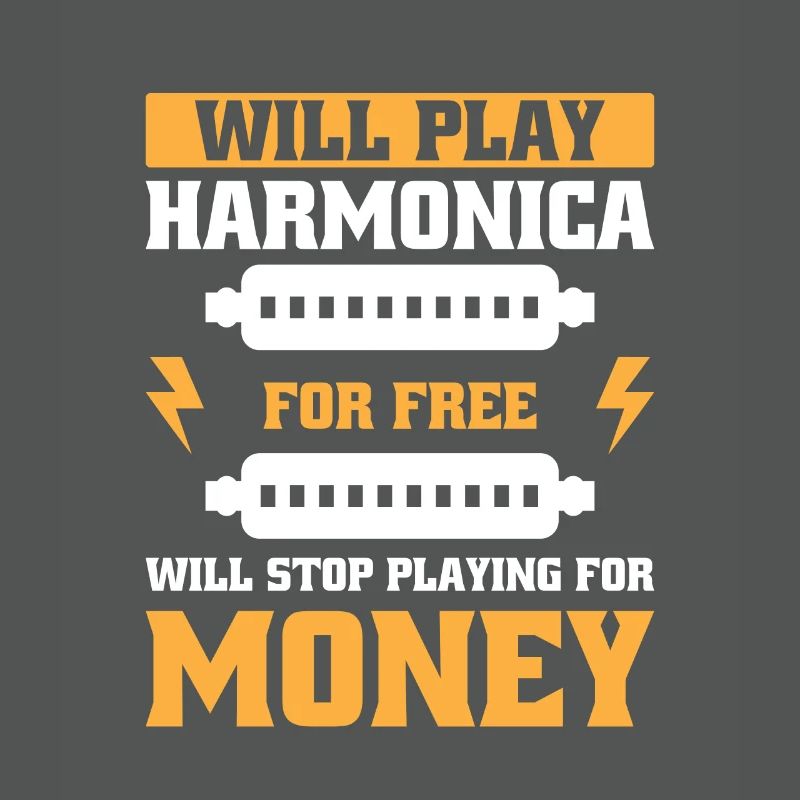 Funny Harmonica Saying Harmonica Player