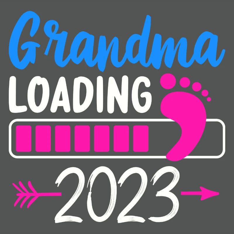 2023 Oma Loading Werdende Oma Großmutter