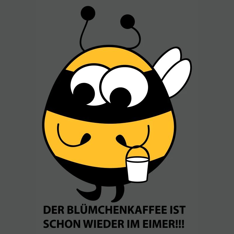 Biene mit Eimer