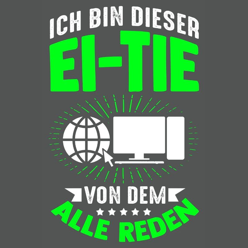 IT Computer PC Profession Abreit Computer Fan Saying IT