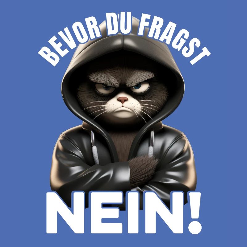 Lustige Mürrische Katze Mit Spruch Geschenk