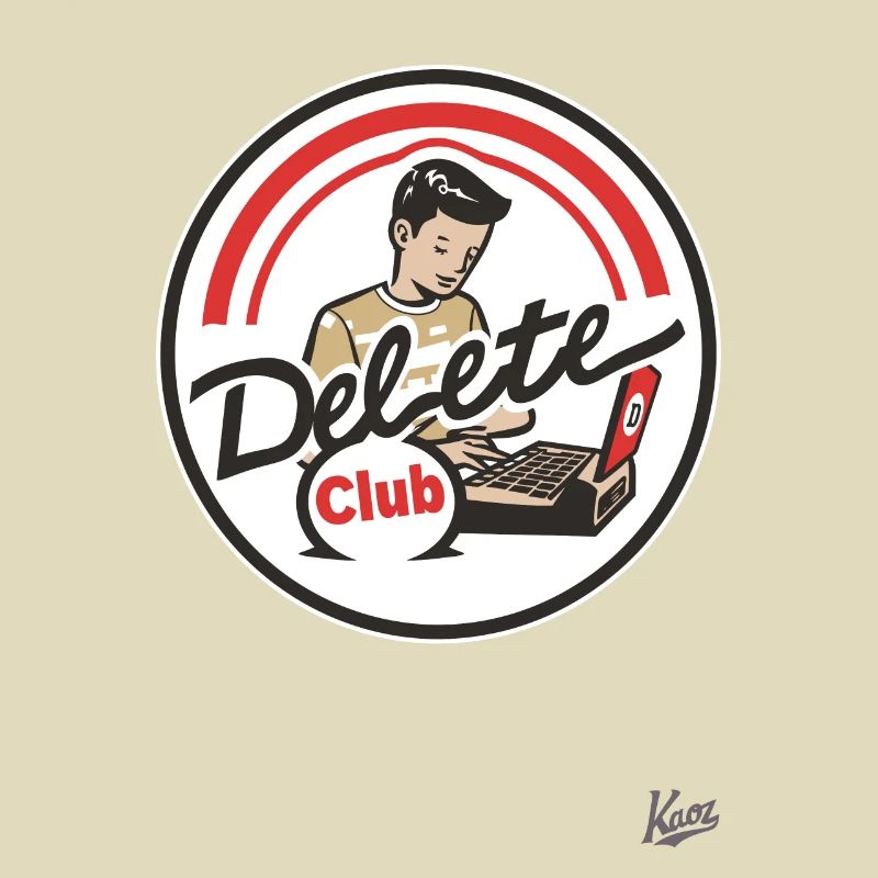 Computer nerd from the deletion club