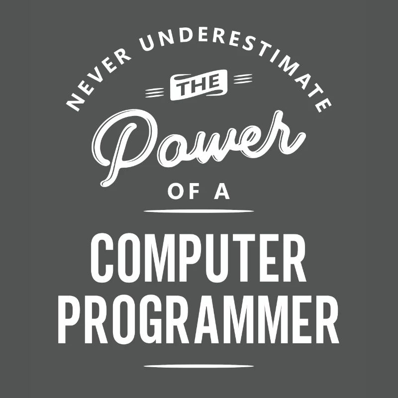 Computer Programmer Funny Job Title Profession