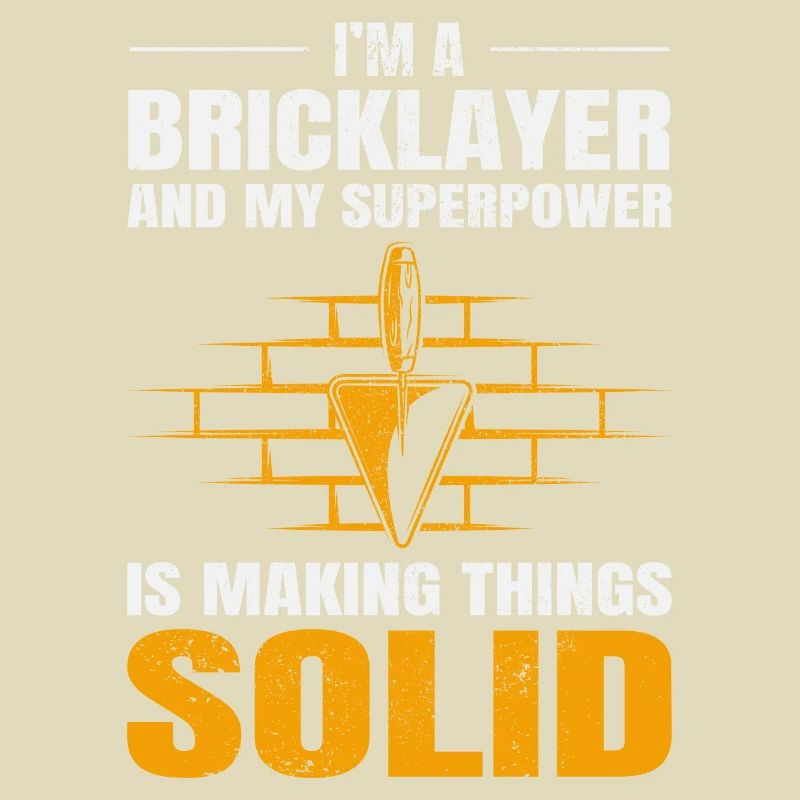 Bricklayer Bricklaying Brick Mason Wall Builder