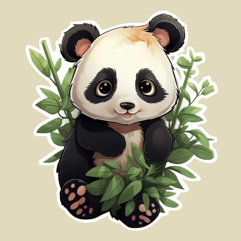 Panda niedlich