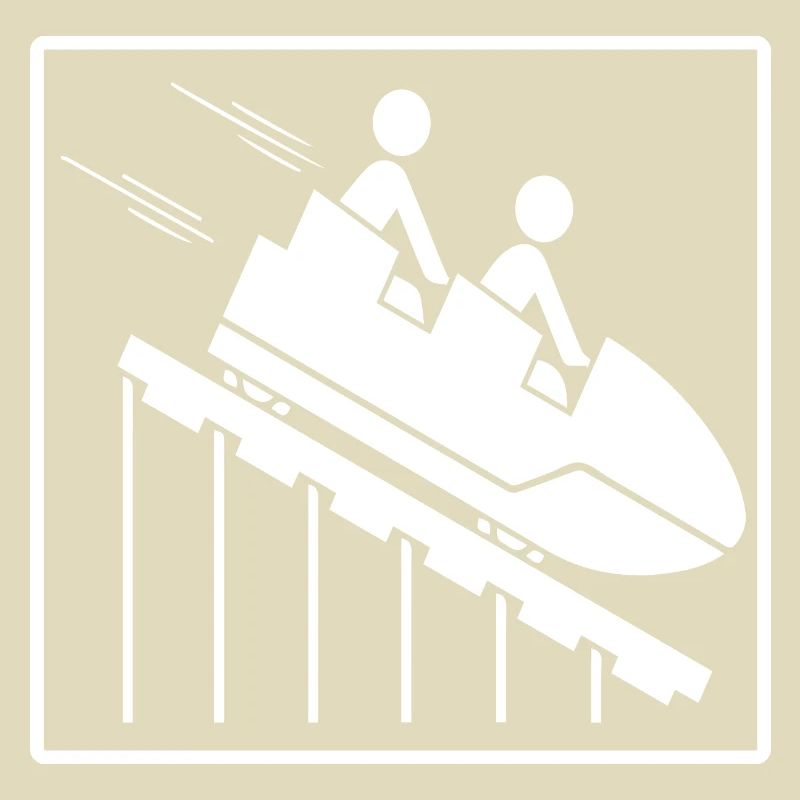Rollercoaster Achterbahn