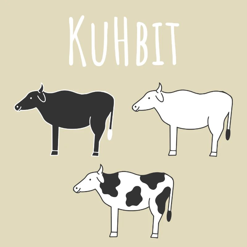 Quantencomputing mit Kühen Lustig Geschenk Kuhbit