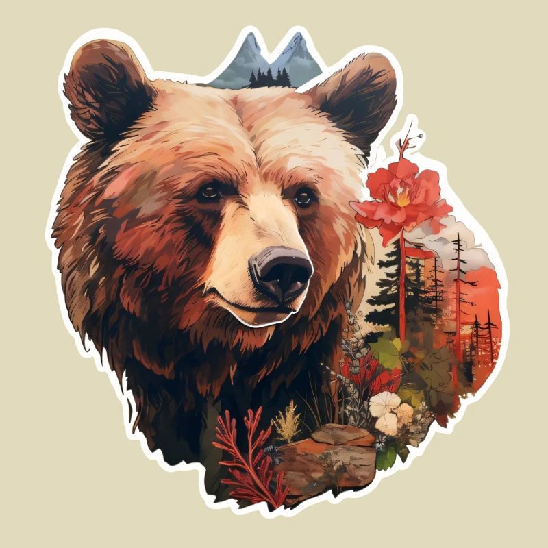 Bear in the wild