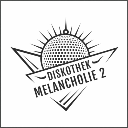 Diskothek Melancholie 2 - black - Stoffbeutel