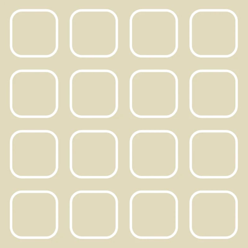 Pattern rounded squares