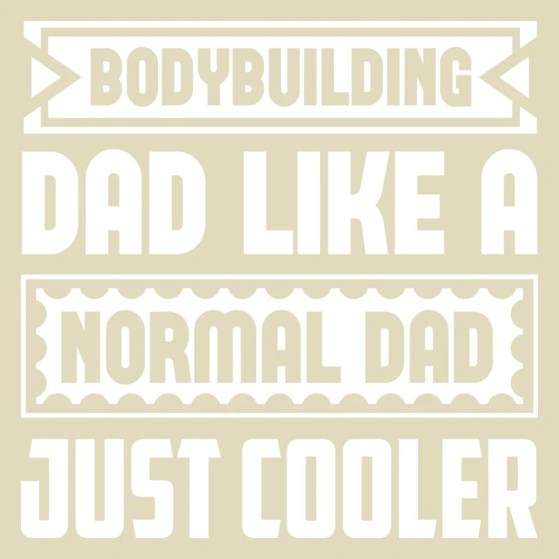 Papa de musculation comme un papa normal juste plus cool