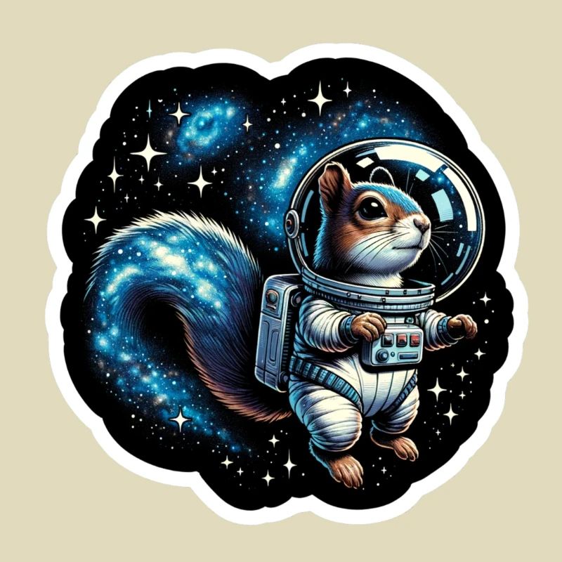 Weltraum-Eichhörnchen