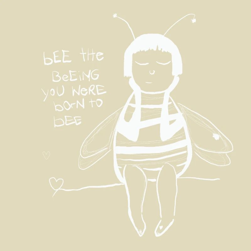 Sei die Biene, die du sein sollst! 🐝🌼