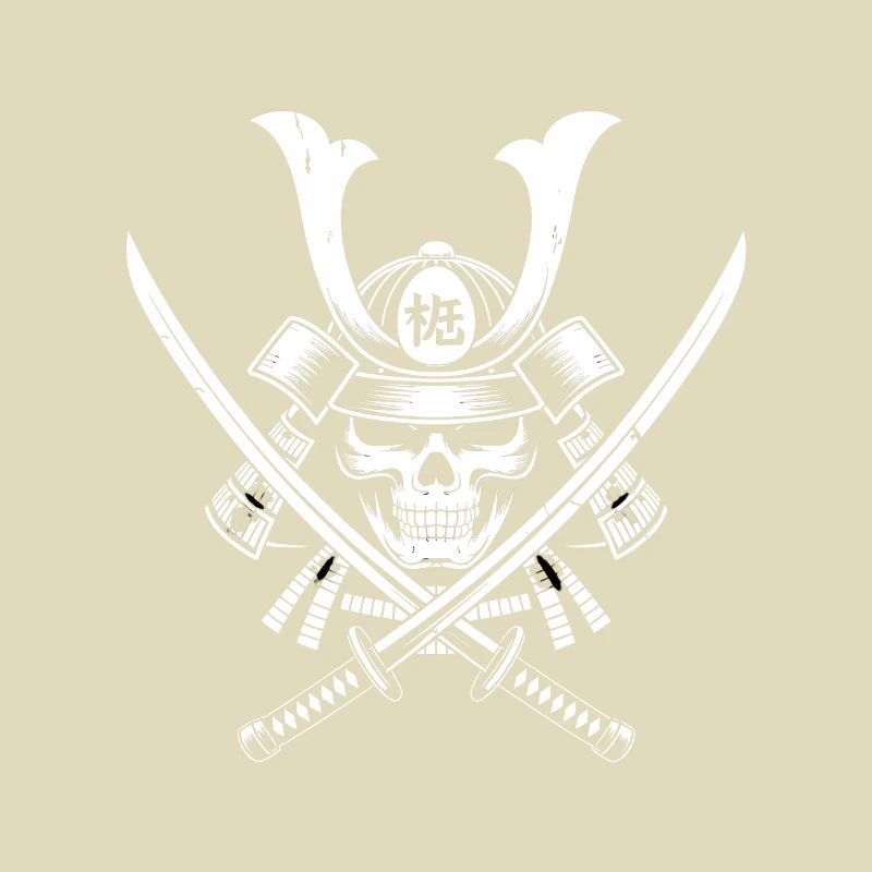 Japanischer Samurai-Krieger