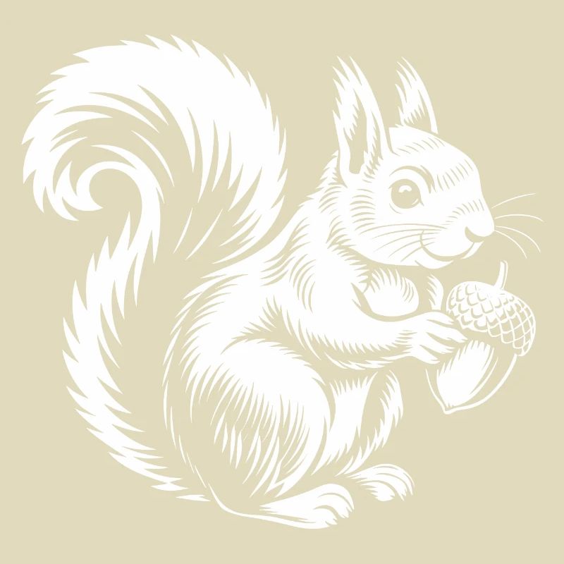 Eichhörnchen & Eichel: Waldbewohner