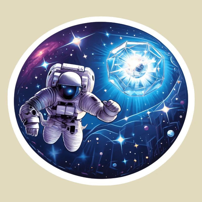 Astronaute dans l’espace