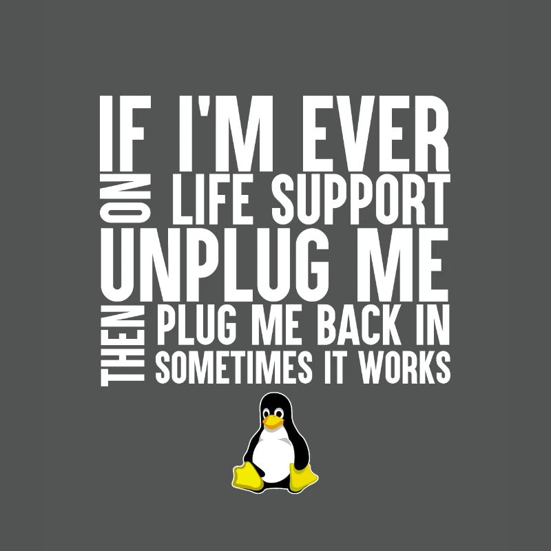 Programmieren Informatik Geschenk · Unplug mich