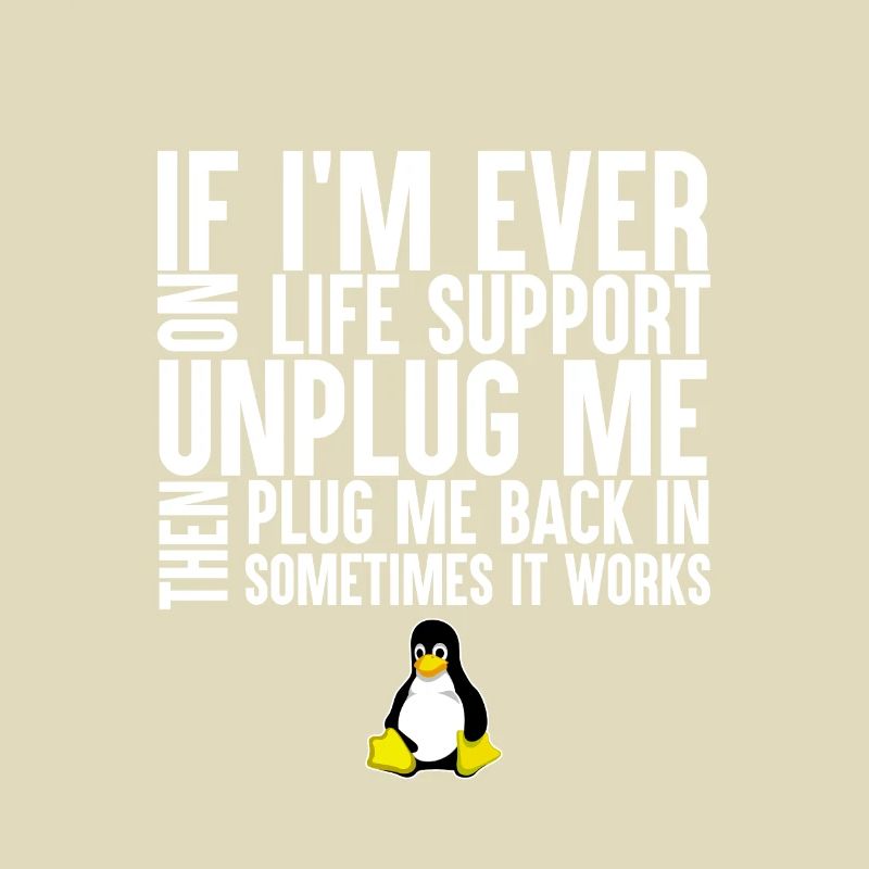 Programming Computer Science Gift · Unplug me