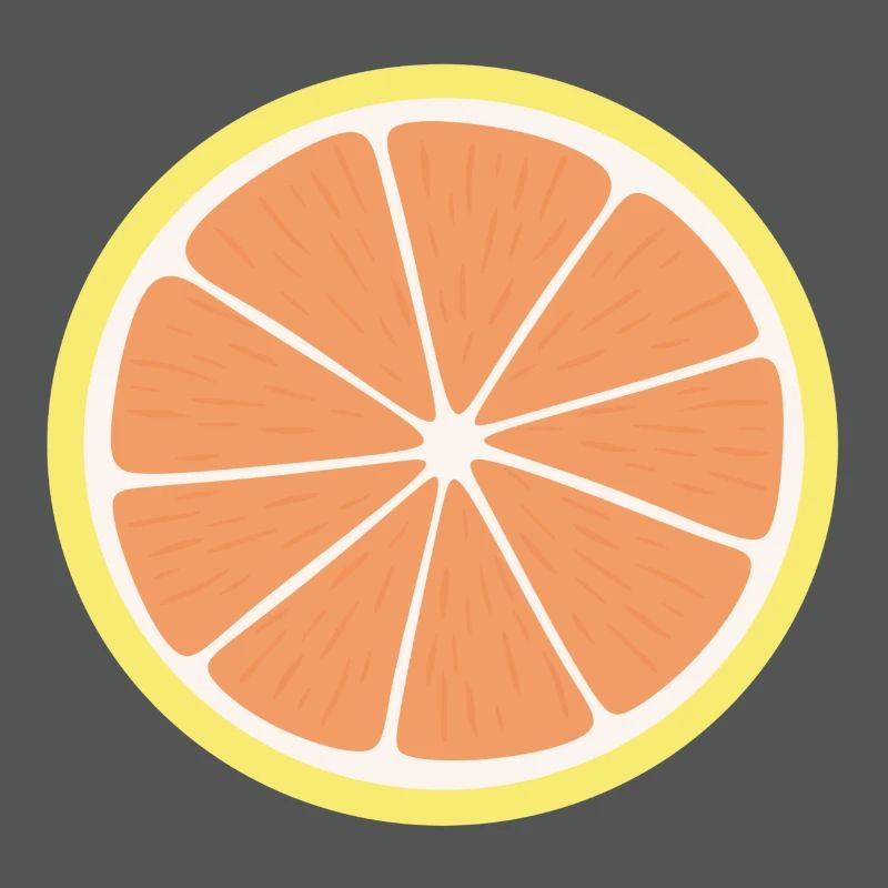 Grapefruit-Scheibe