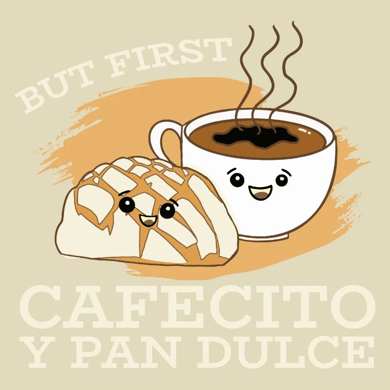 Cafecito Lover Drinking Cafecito Mix Cuban Coffee