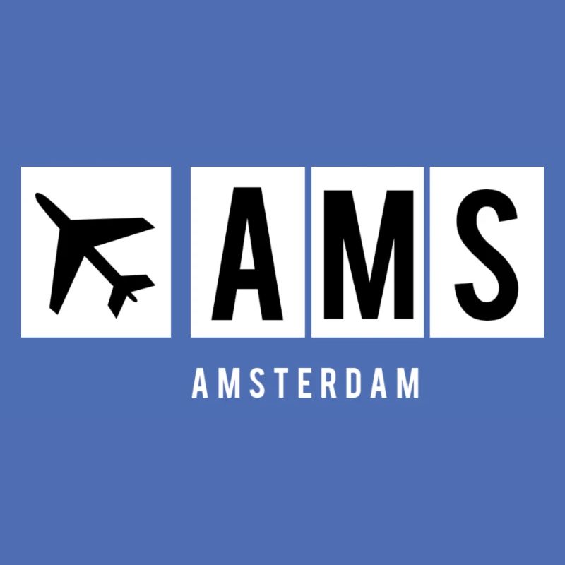 AMSTERDAM - FLUGHAFENCODE AMS