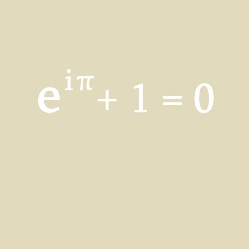 Euler formula math mathematician nerd science pi