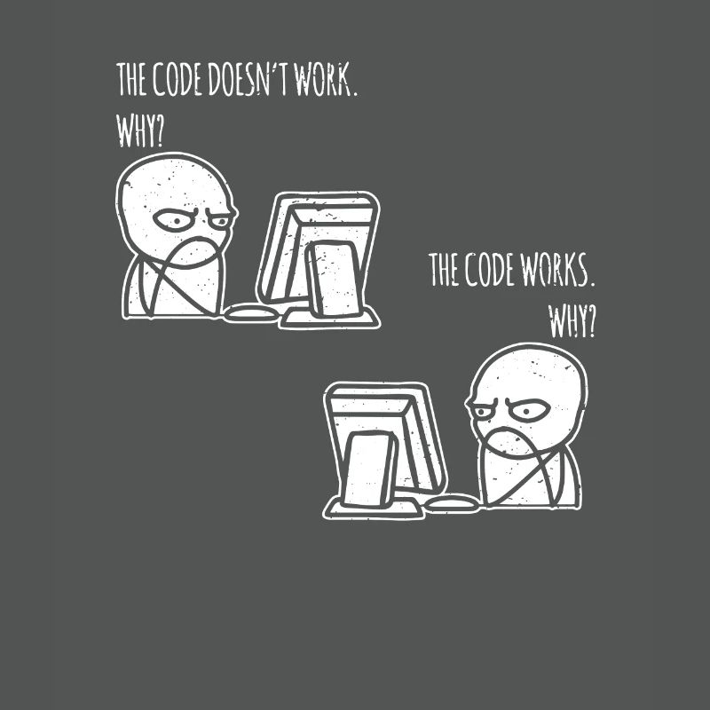 le code fonctionne pourquoi Programmer Computer Nerd
