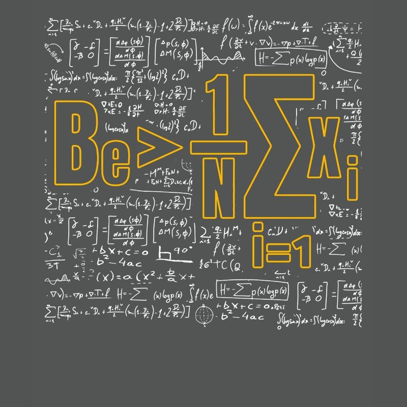 Math Pun – Be Greater Than Average