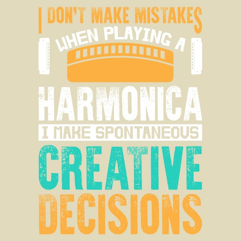 I Don't Make Mistakes When Playing Harmonica