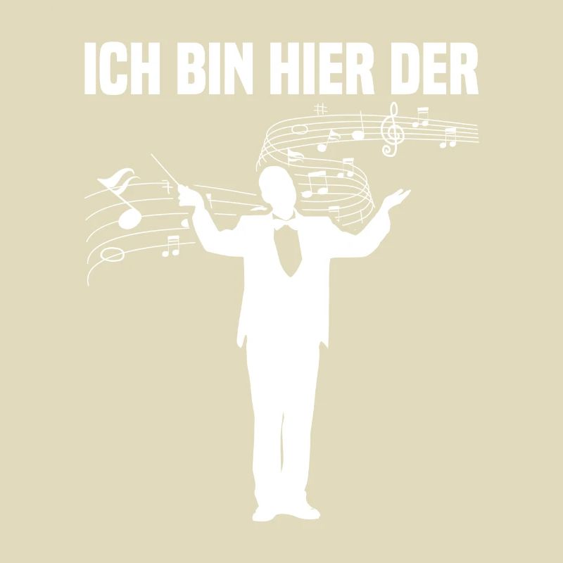 Ich bin hier der Dirigent Chorleiter Dirigenten