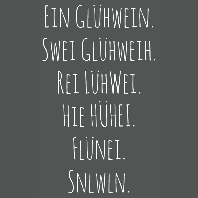 Glühwein Weihnachtsmarkt | Ein, swei oder rei?