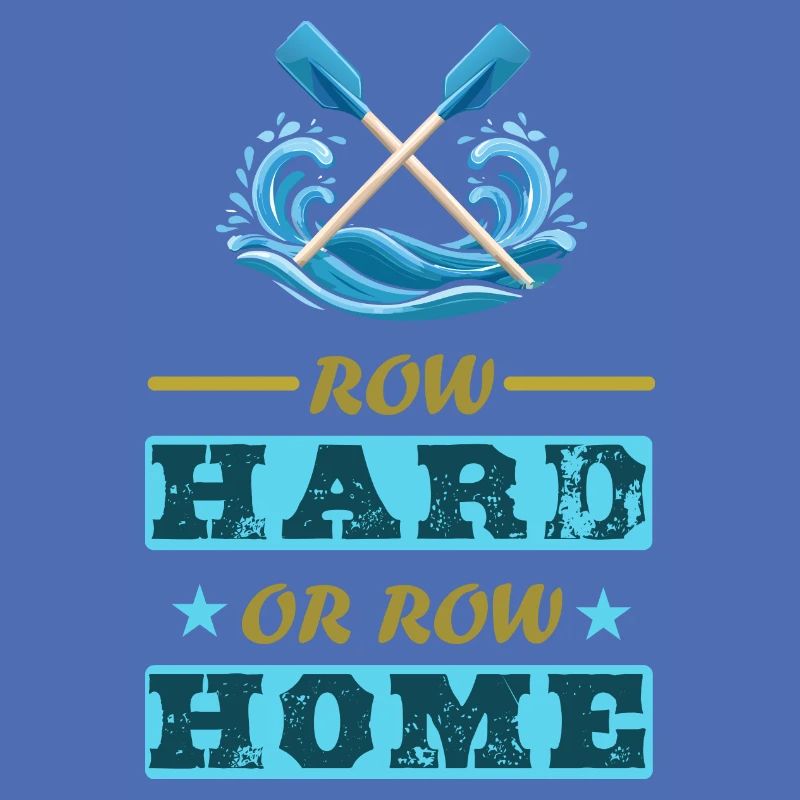 Hart rudern oder nach Hause rudern