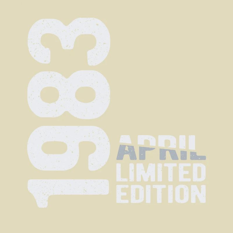 Avril 1983 édition limitée Année de naissance