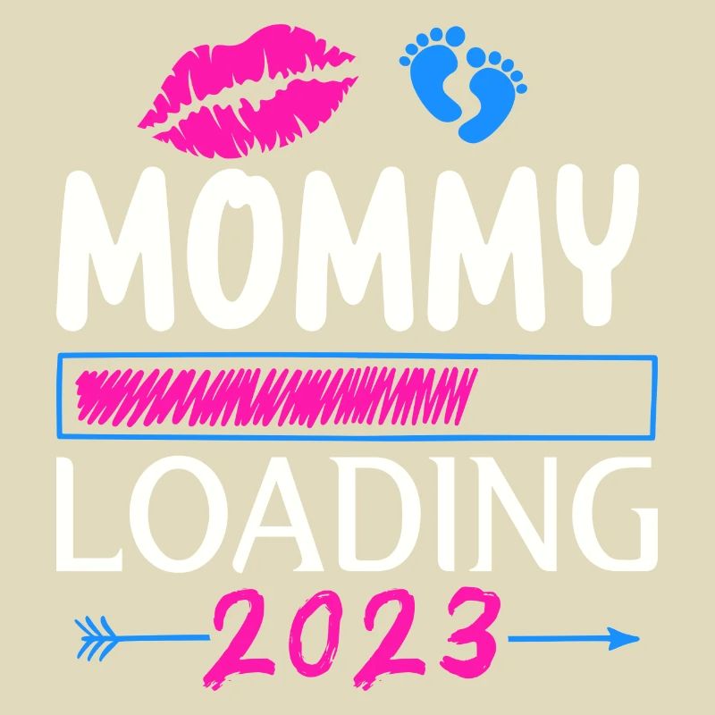 Mama loading 2023, werdende Mutter 2023