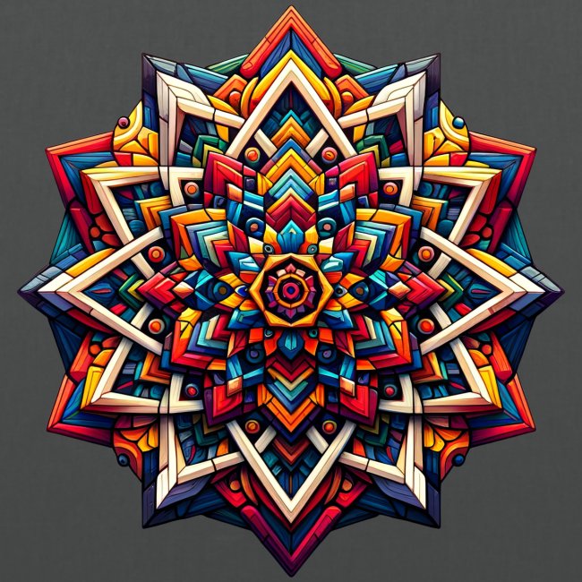 Kunterli - Color Explosion Mandala