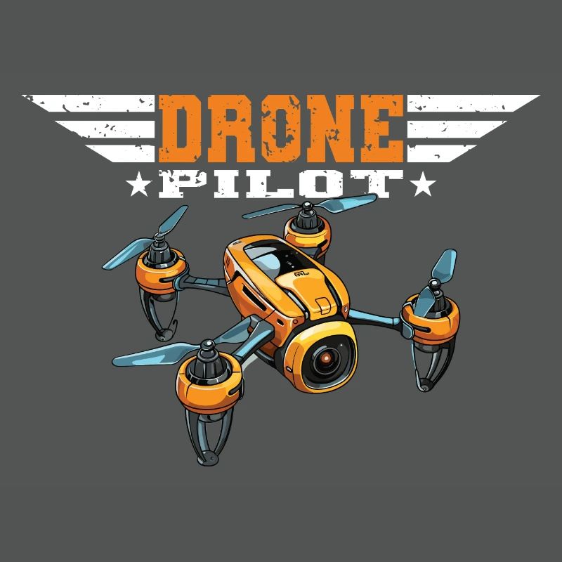 Drone Pilot Drones Copter FPV UAS Pilot Drone