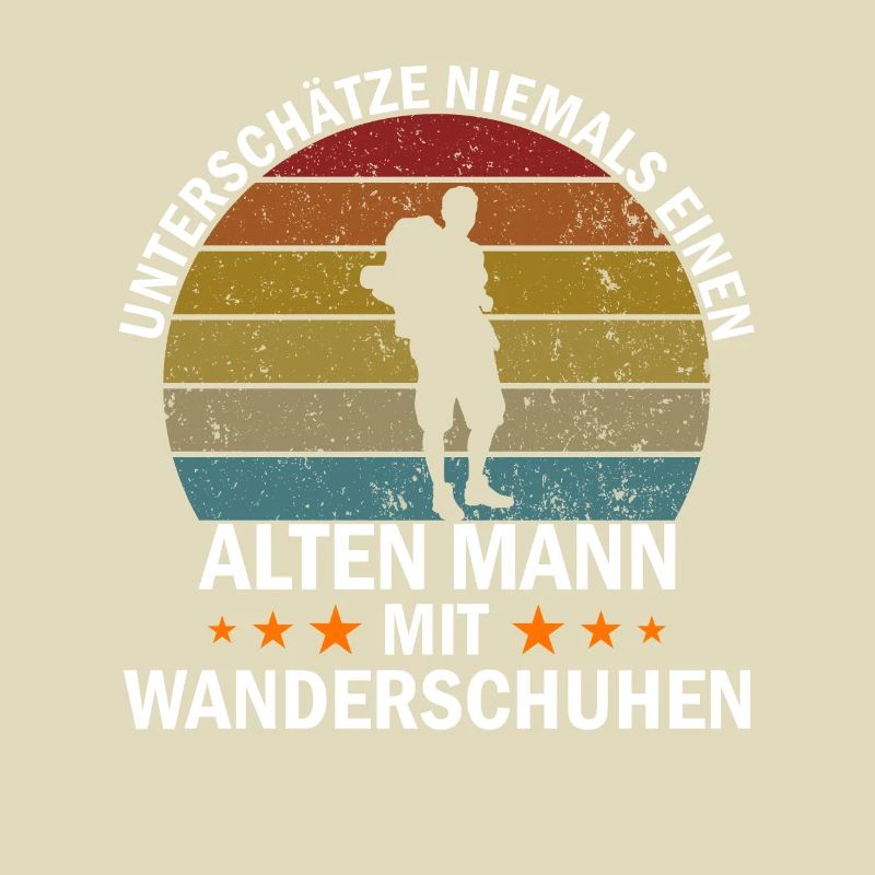 Wanderer mit Wanderschuhen