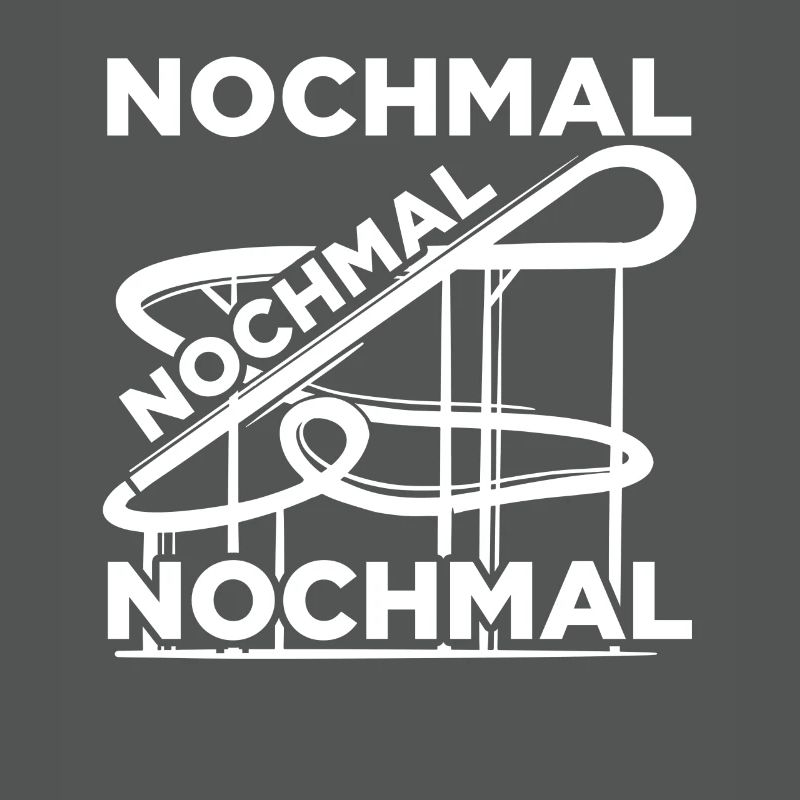 Nochmal Freizeitpark Rollercoaster Achterbahn