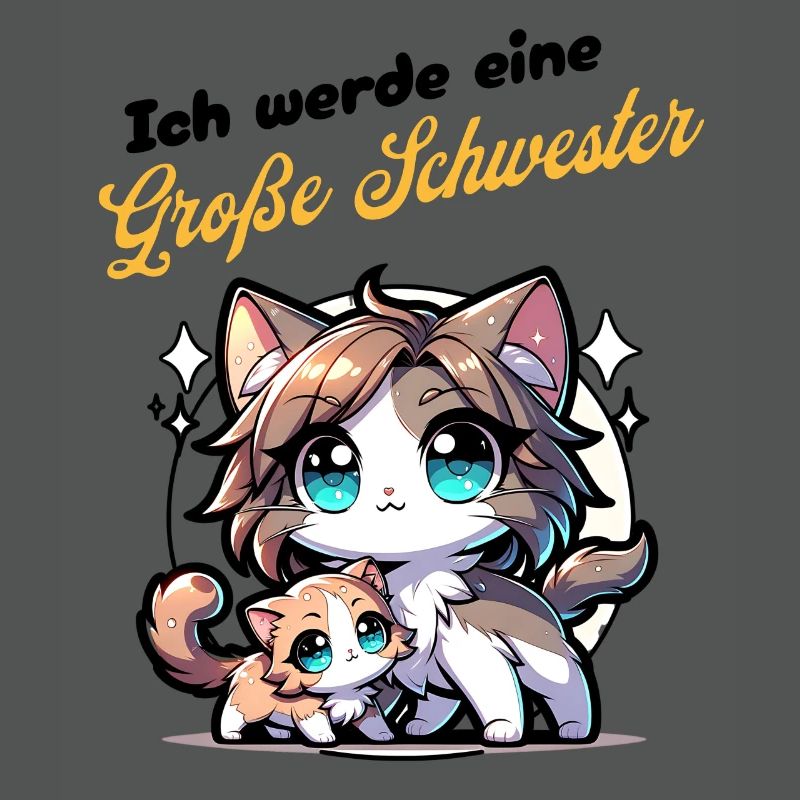 Ich werde eine große Schwester