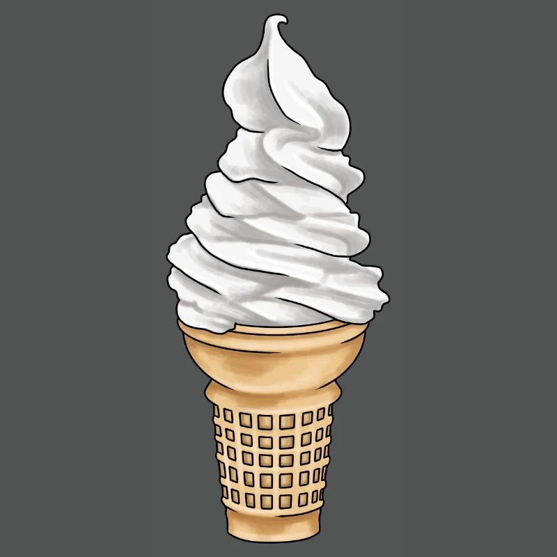 Softeis Eistüte Eisdiele