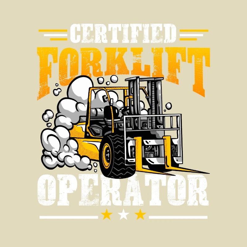 Certified Forklift Operator Gabelstaplerfahrer
