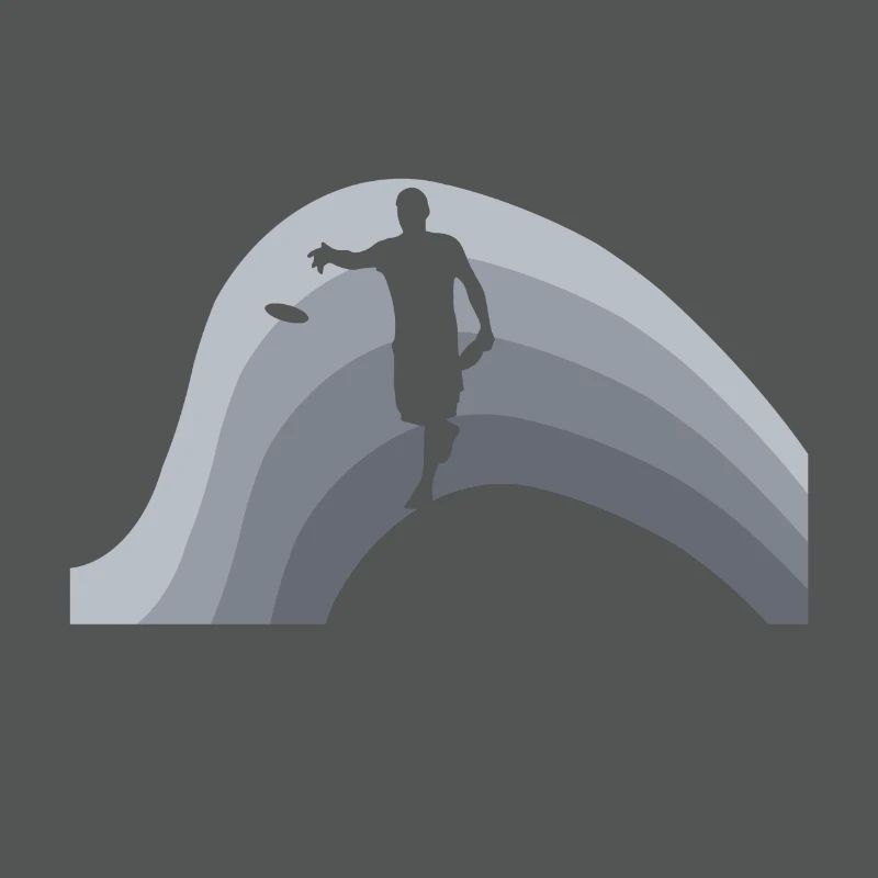 Frisbee Discgolfspieler Discgolf