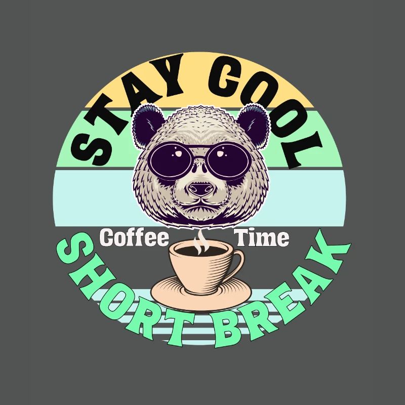 Kaffee Panda Temps de pause café Kaffee Pause