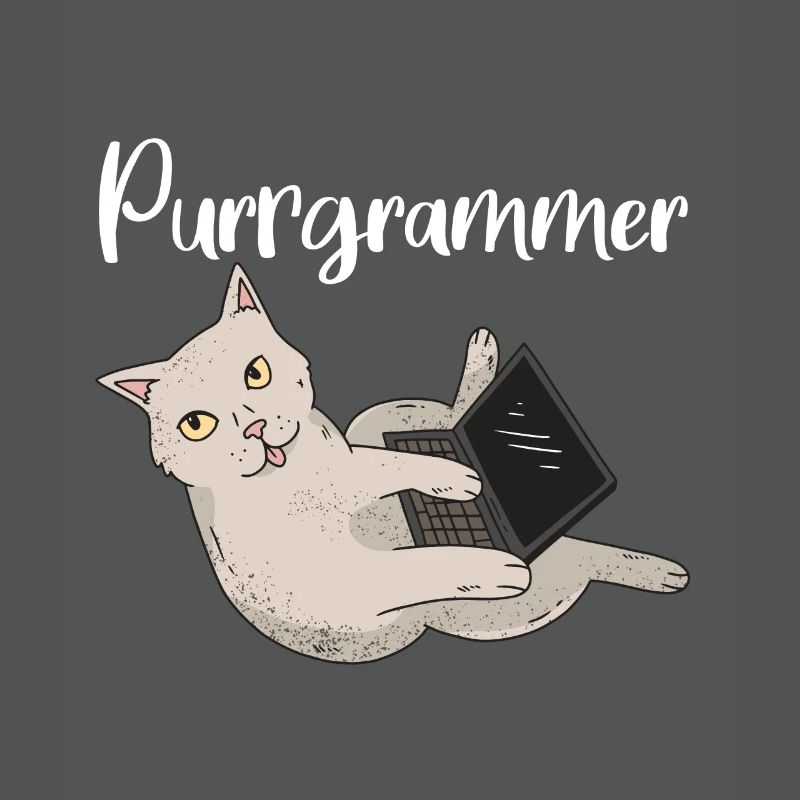 "Purrgrammer" | Cat, Cat, Programmer, Computer Science