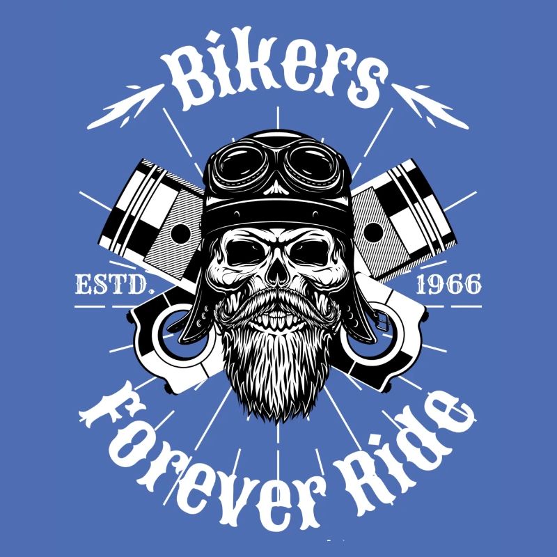 Ich bin ein Motorradfahrer.