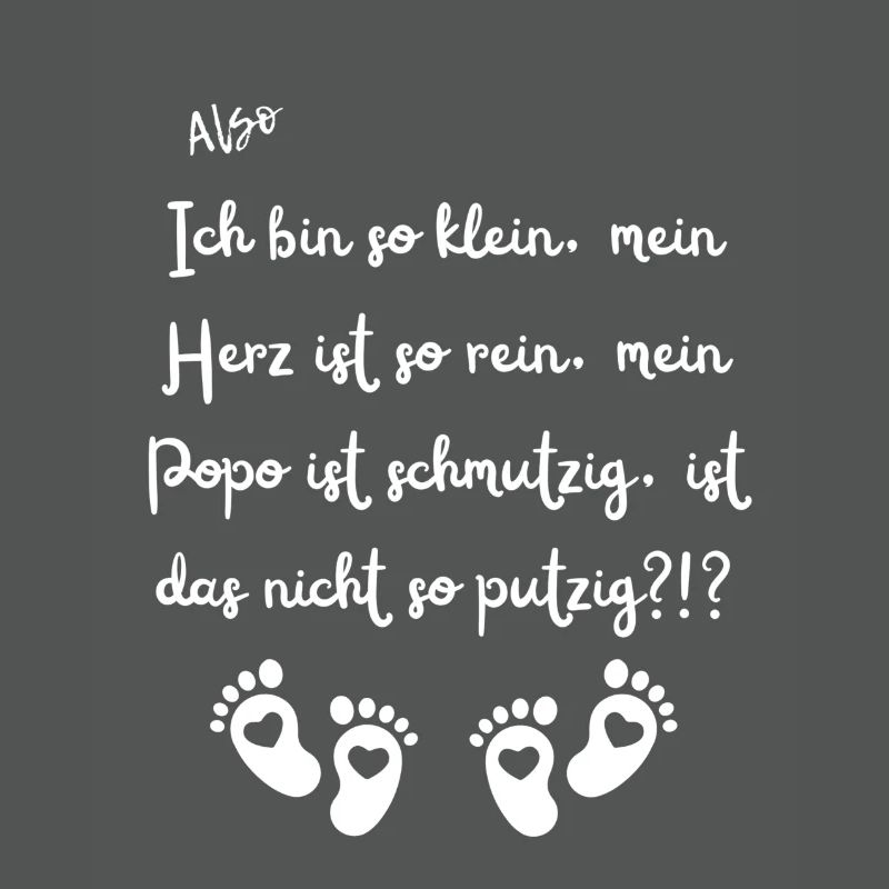 Ich bin so klein.