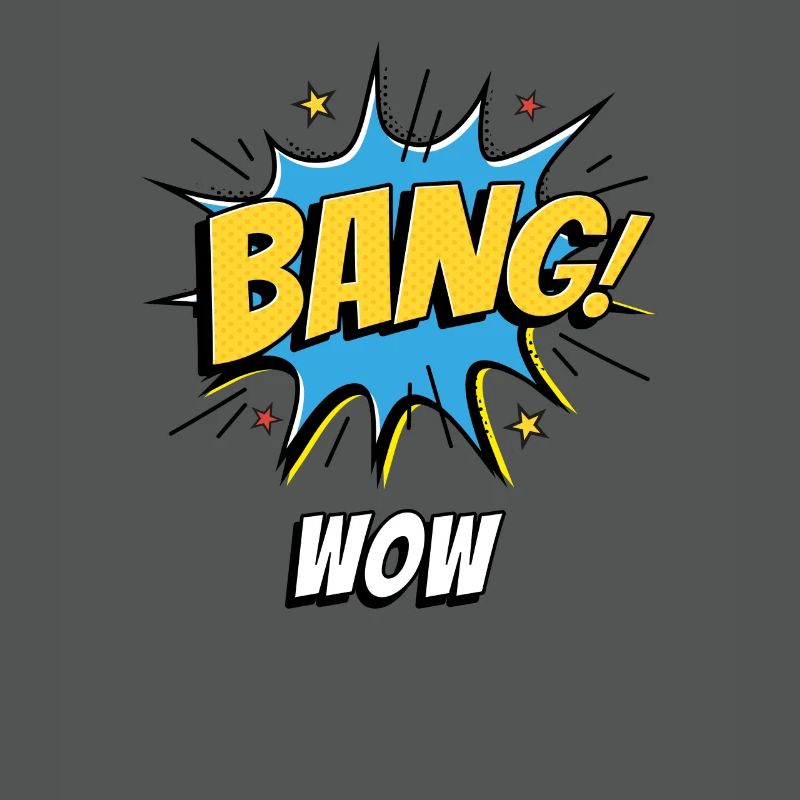 Comic Cartoon Comics WOW! Bulle de discours de ballon