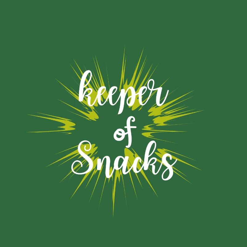Lustiger Snack-Keeper