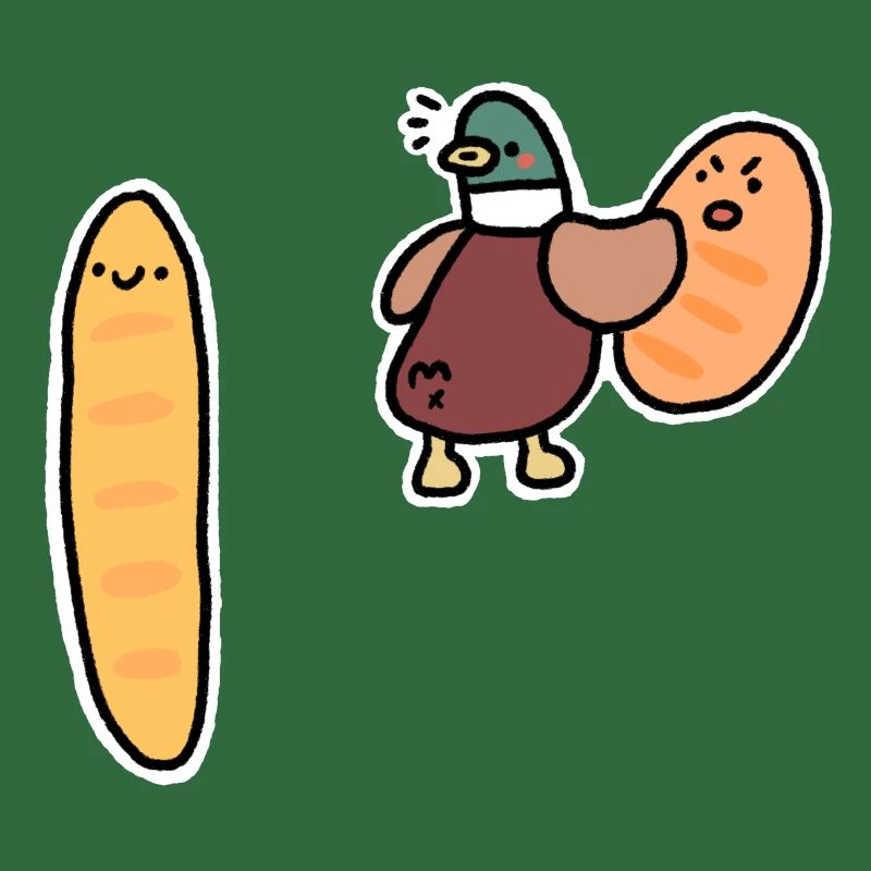 Duck with Bread Meme